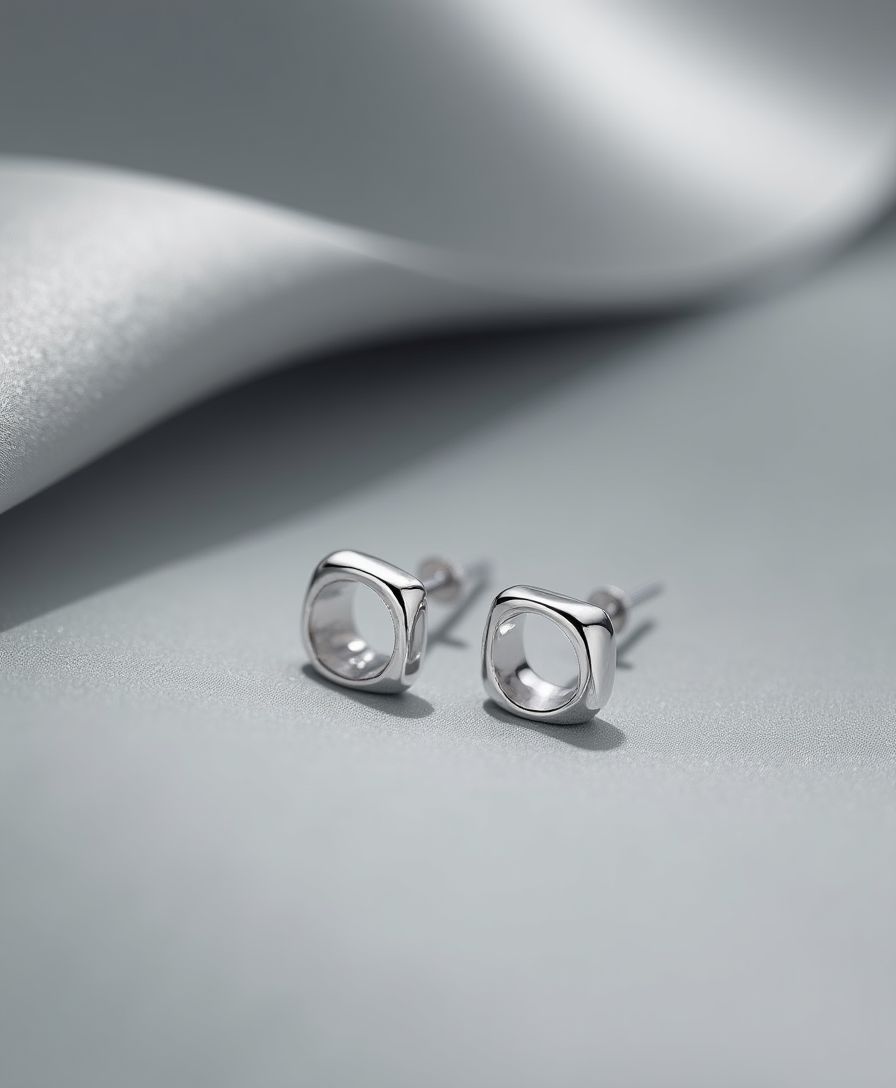Lâl Küpe — 925 Ayar Gümüş · Erfa Atelier